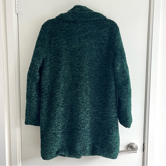 Green Teddy Coat - Picture 4 of 4